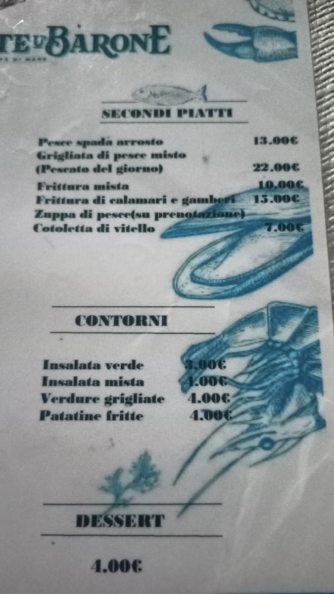 Menu Ristorante U' Barone-8